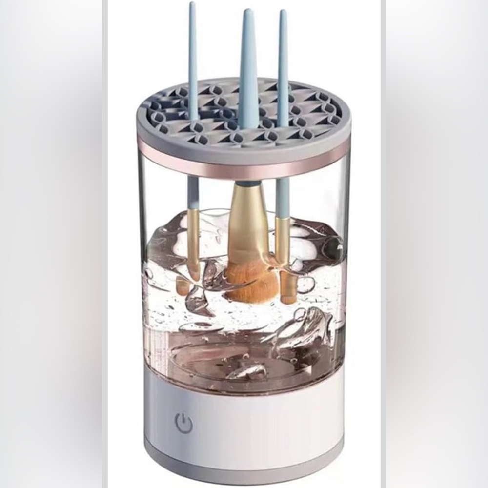 Automatic Electric Makeup Brush Cleaner Portable USB Charging, Spinner Dryer